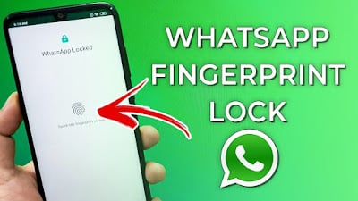 how to put a fingerprint on whatsapp
