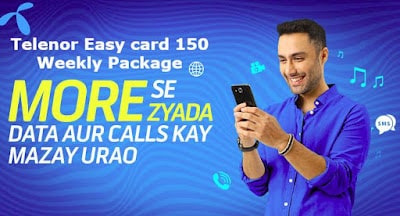 Telenor Easy card 150 Weekly Package