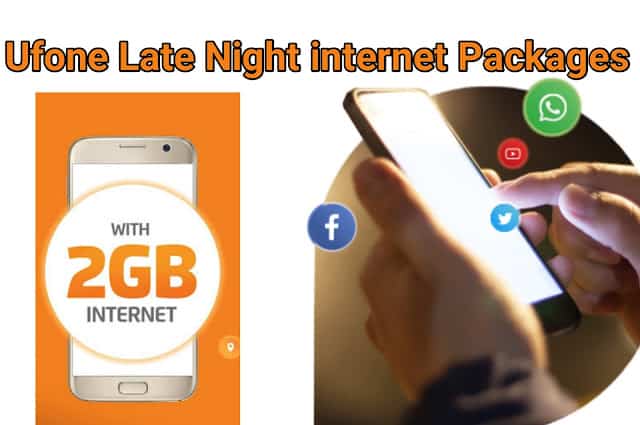 Ufone late night internet package