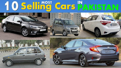 Top 10 Best Selling Cars In Pakistan