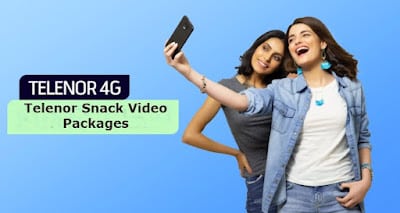 Telenor Snack Video Packages Daily Weekly & Monthly bases