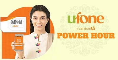 Ufone Power Hour - hourly Ufone Package 2021