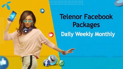 Telenor Facebook packages Daily,Weekly and Monthly 2020