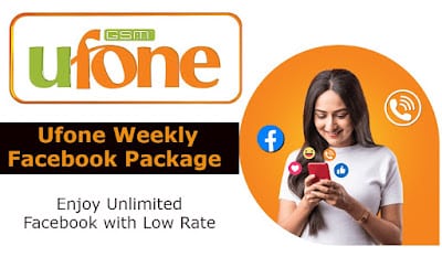 Ufone Weekly Facebook Package Price Details