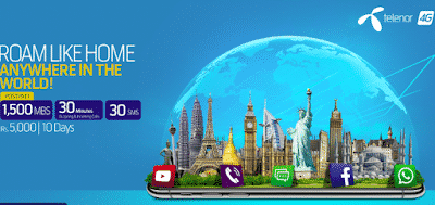 Telenor international call rates - Pacakges Offers