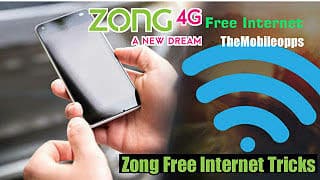 zong free internet proxy 2020