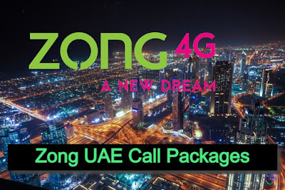zong uae call packages