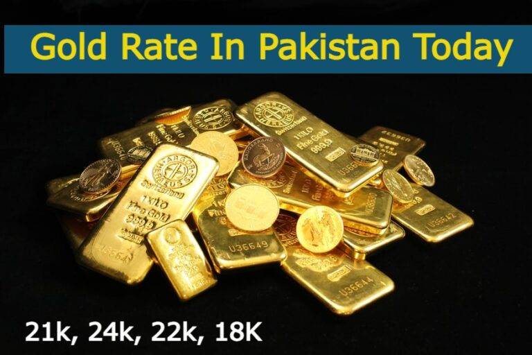 gold rate today in pakistan