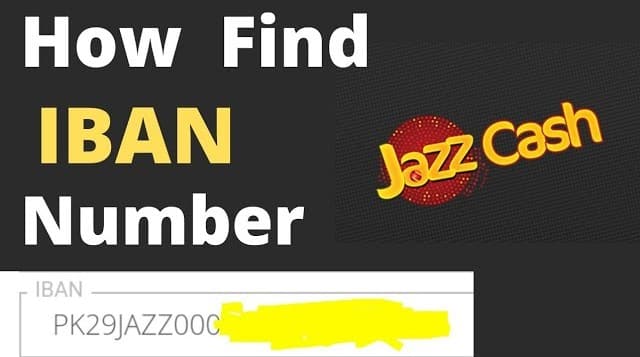 jazz cash iban number